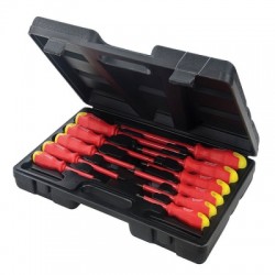 Silverline Insulated Soft Grip Electrical Screwdrivers Mixed Set 918535