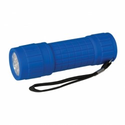 Silverline Small Hand Torch 9 LED Soft Grip 226596