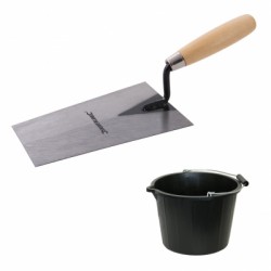 Silverline Square End Bucket Mixing Trowel 656606