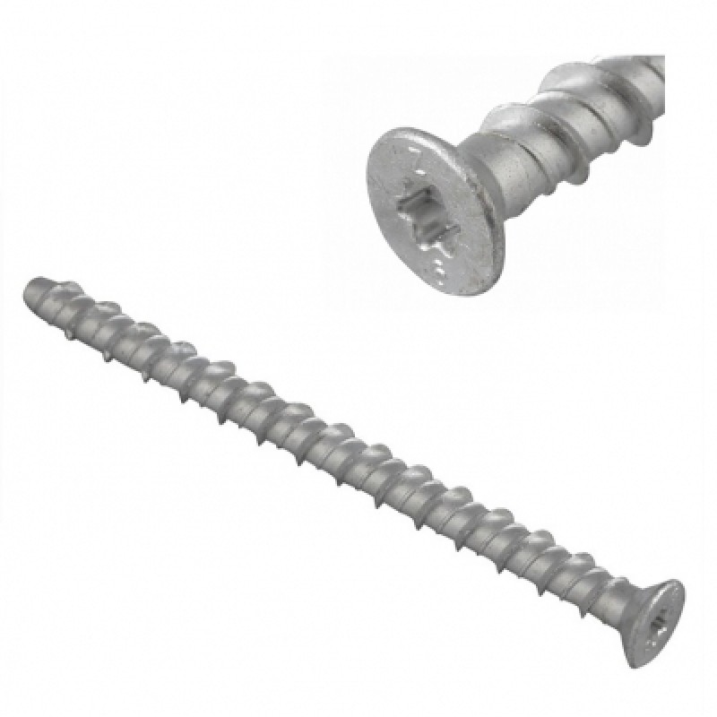 Lightning Concrete Masonry Torx Screw Bolt M6 75mm 100pk