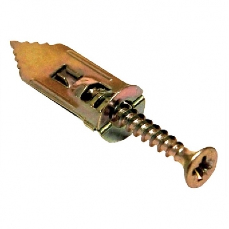 Forgefix Tap in Plasterboard Speed Plug and Screw Fixings 30mm 10pk PBTF