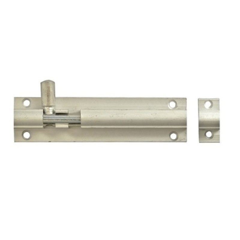 Aluminium Sliding Door Barrel Bolt 100mm 4 inch FGEDBLTAL4 Sealants and Tools Direct