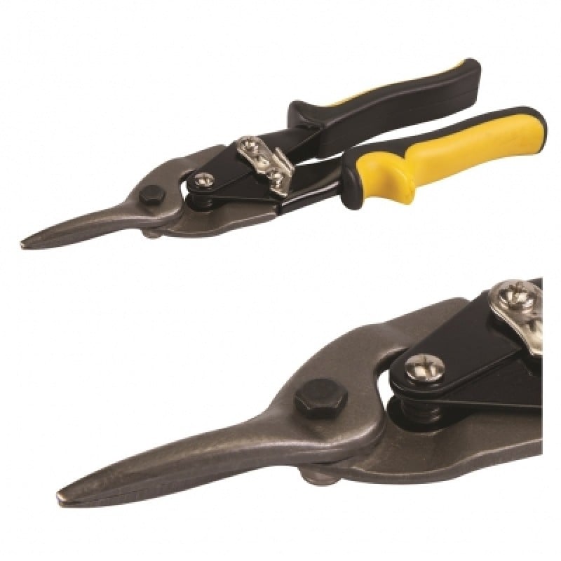 Silverline Aviation Snips Straight Cut Cutting Metal Cutters CT18