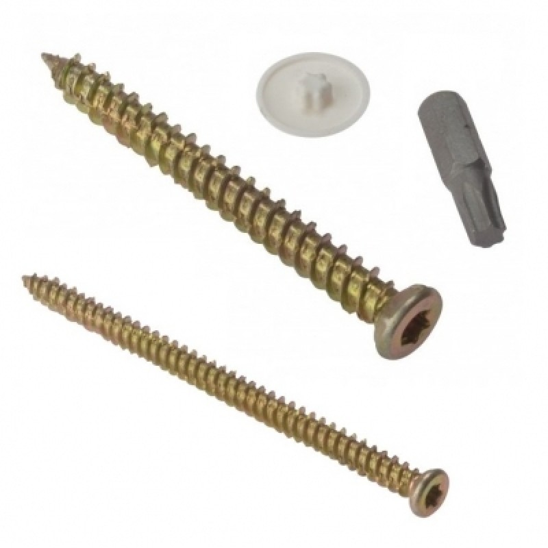 Frame Fixing 7.5 82mm Concrete Masonry Screws 100 Box CFS82