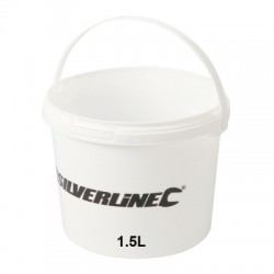 Silverline Plastic Paint Kettle Bucket 1.5 Litre Container 416574