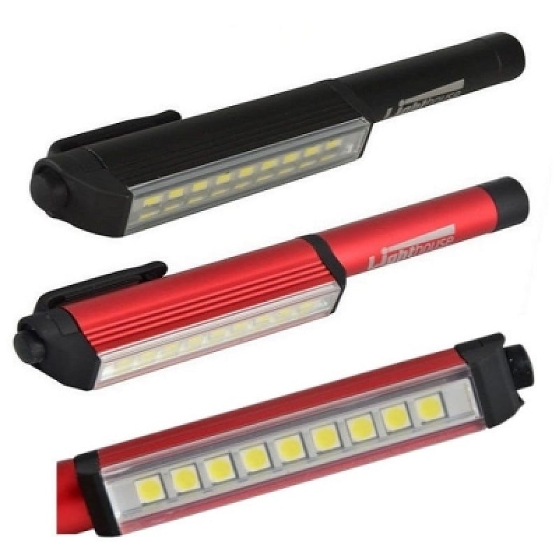 Lighthouse 9 LED HD Pen Inspection Light EINSP180 Black Red Sealants