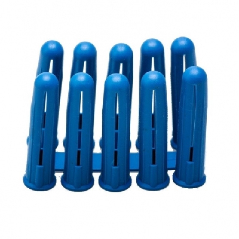 Blue Wall Plugs 6 to 7mm Fixings Pack of 1000 EXP5 Sealants