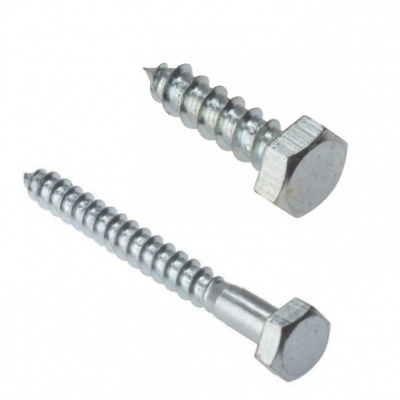 M6 60mm Coach Screw Pack 10 10CS660 Sealants and Tools Direct