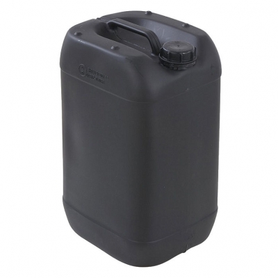 25 Litre Plastic Water Storage Container Drum Black Can Liquid