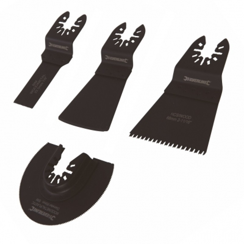 Silverline Multi Tool Multi Function Cutting Scraping Blade Set 880380