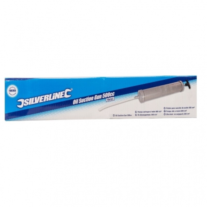 Silverline Gearbox Oil Suction Filler Fluid Transfer Hand Pump 727575