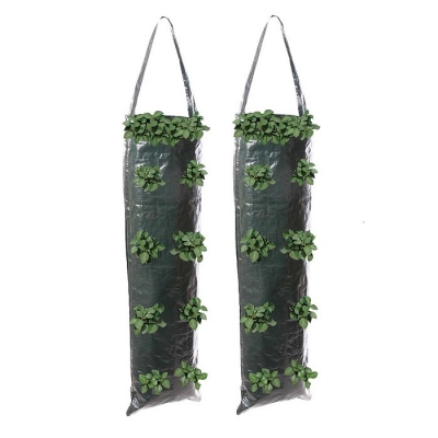 Hanging Flower Plant Growing Tube Bags Twin Pack 264904