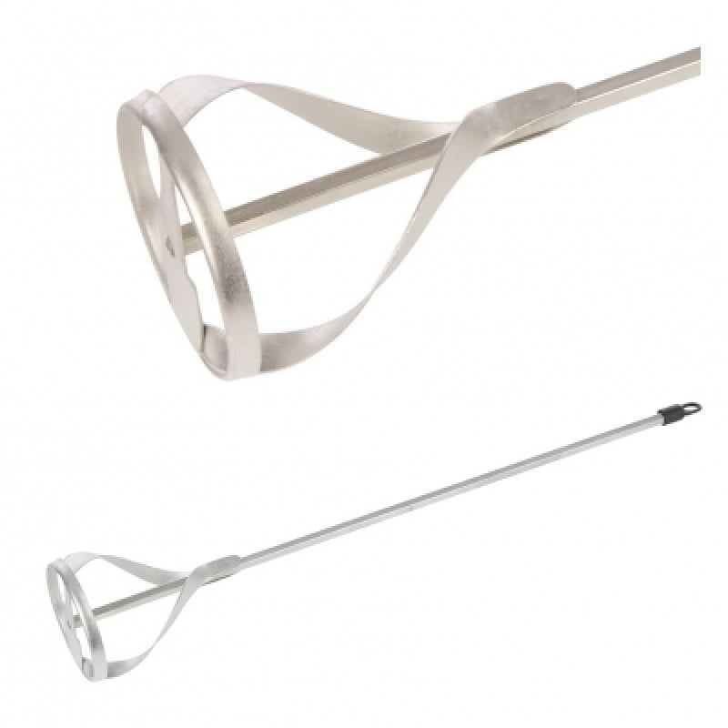 Silverline Electric Drill Mixing Paddle Paint Plaster Mixer 100mm x