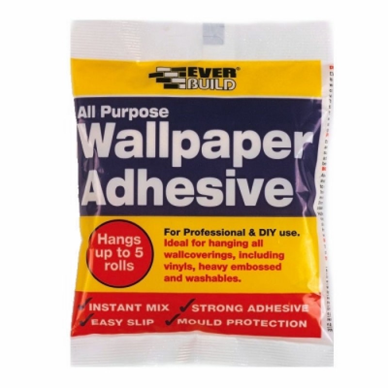 Everbuild Wallpaper Adhesive Paste 10 Rolls PASTE10 Sealants and