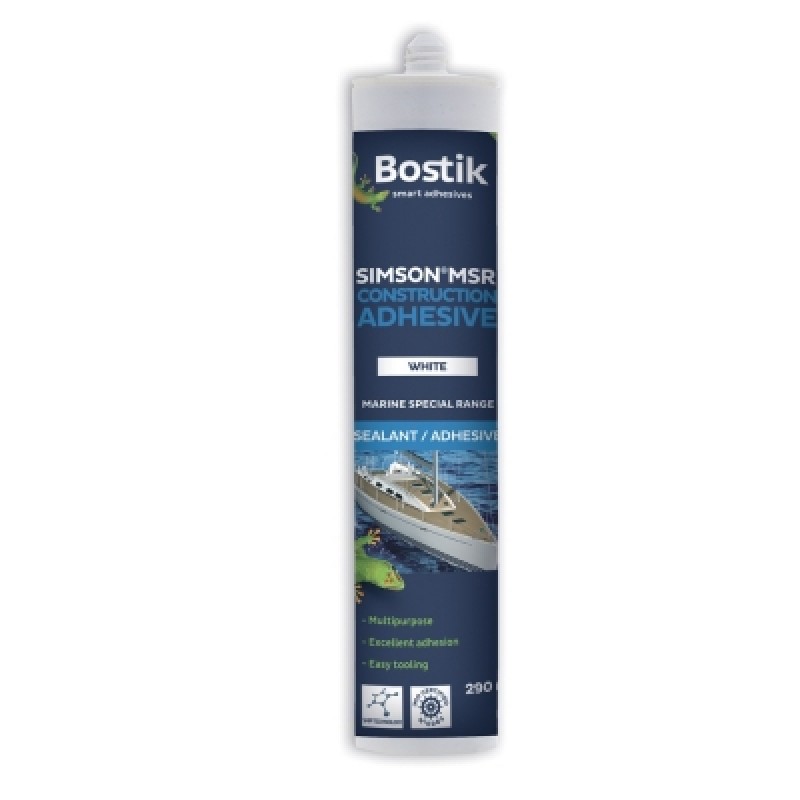 Bostik Simson MSR Marine Construction Adhesive Sealant Black Sealants