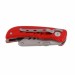 PTI Folding Lock Back Utility Stanley Knife Red PTI0277