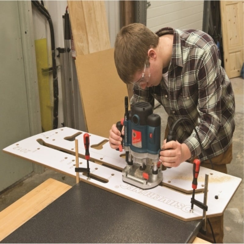 Silverline Pro Kitchen Worktop 900mm Router Jig 633488 Sealants and