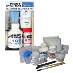 West System 105-K Epoxy Glass Fibre Boat Repair Kit