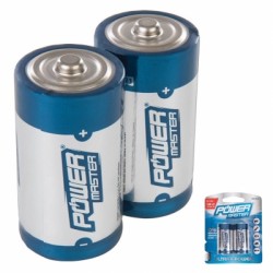 Power Master C Type Battery LR14 408718 Twin Pack