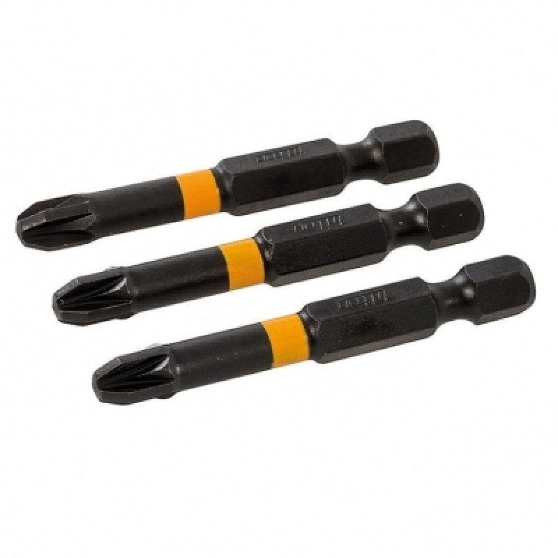 Triton PZ3 Impact Driver Pozi Screwdriver 50mm Bits 892852 Sealants