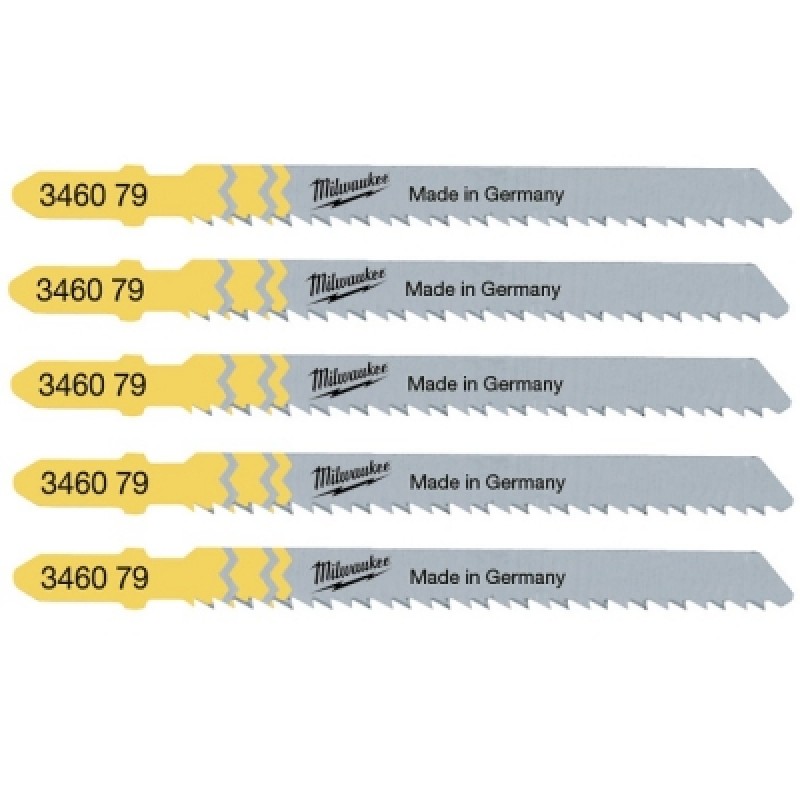 Milwaukee Jigsaw Blade Wood T101BR 4932346079 5pk Sealants and Tools