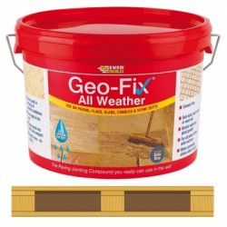 Geo-Fix All Weather Paving  Jointing Compound Slate Grey 48 Tub Pallet