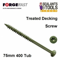 Forgefix Forgefast Elite Torx Decking Screws 75mm FFDS4575GT 400 Tub