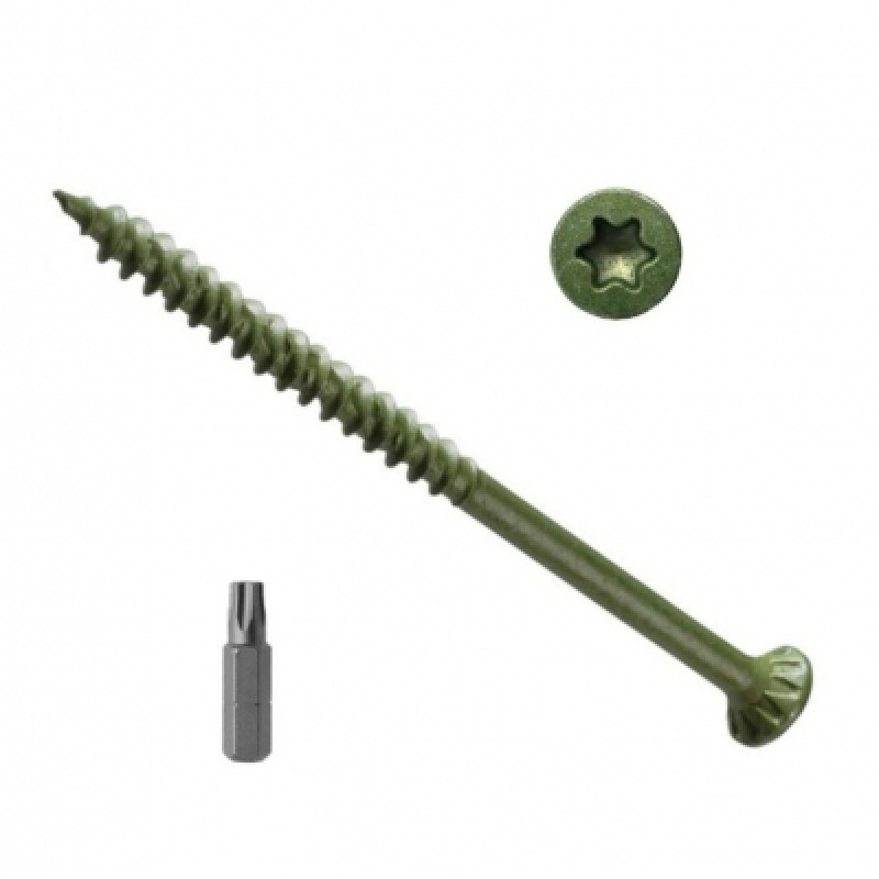Elite Torx Decking Screws 100mm Tub 300 FFDS5100GT