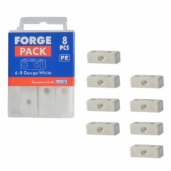 Forgefix ForgePack Modesty Joining Blocks White Pack of 8 FPMOD0 