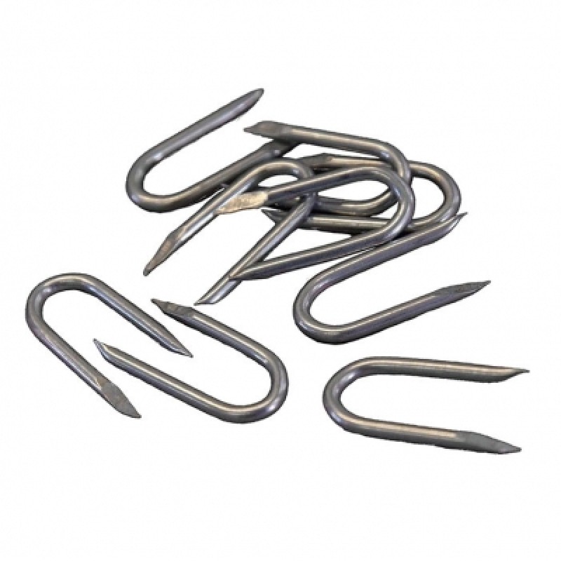 Galvanised Netting Staples Wire U Shape 20mm 1kg 1NLNS20GB Sealants and Tools Direct
