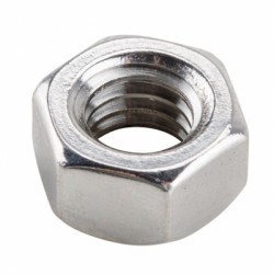 Forgefix Zinc Plated Steel Hex Nut M10 50NUT10 50pk