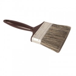 Emulsion Shed & Fence Paint Brush 100mm 4 inch 868560