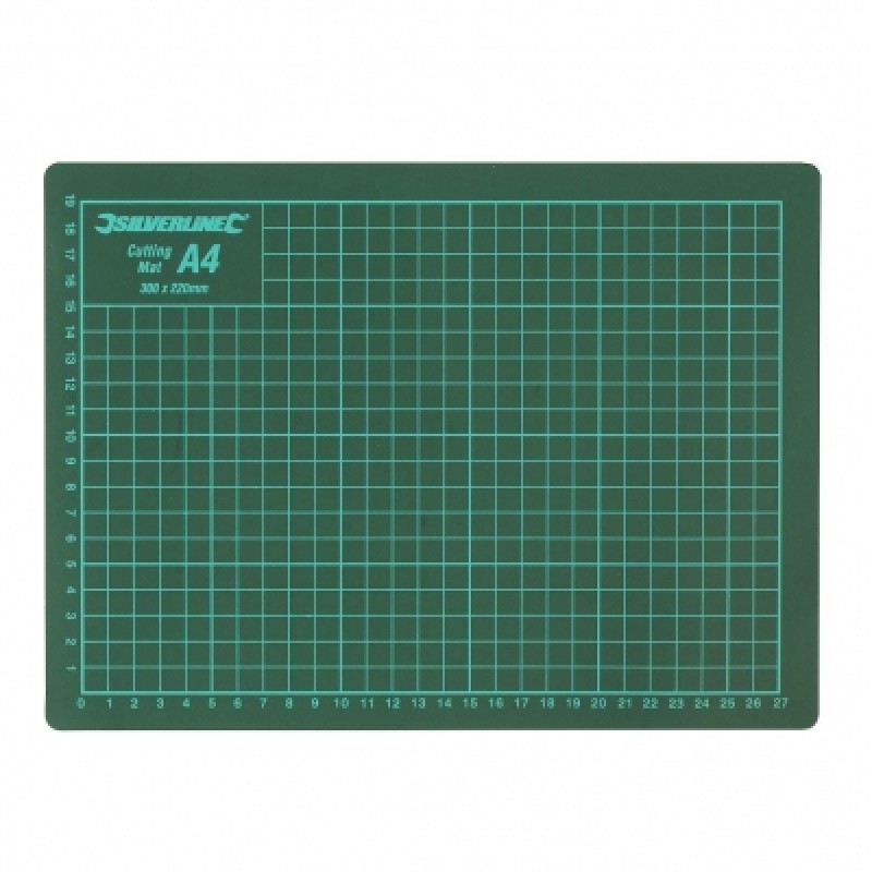 Silverline A4 Self Healing Cutting Mat Art and Craft 438935 Sealants