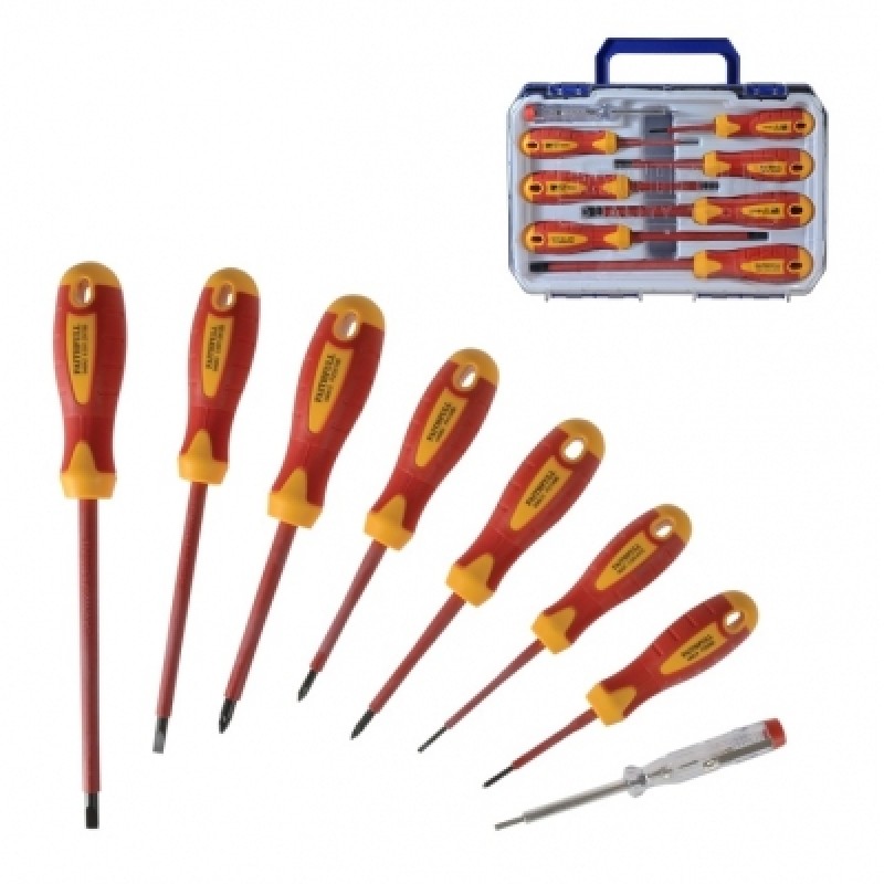 Faithfull VDE Electrical Screwdriver 8 Piece Set FAISDVDESET8