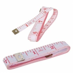 Tailors Fiberglass Flexible Measuring Tape 1.5m 818721