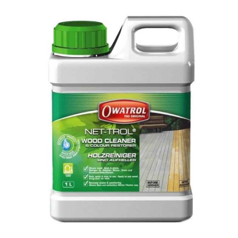 Owatrol NetTrol Marine Wood & Teak Deck Cleaner Colour Restorer 1