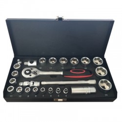 Newsome Tools 25 Piece Socket Set 1/4 3/8 inch SKS143825
