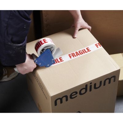 Marksman Fragile Packaging Packing Tape 50mm 72050c