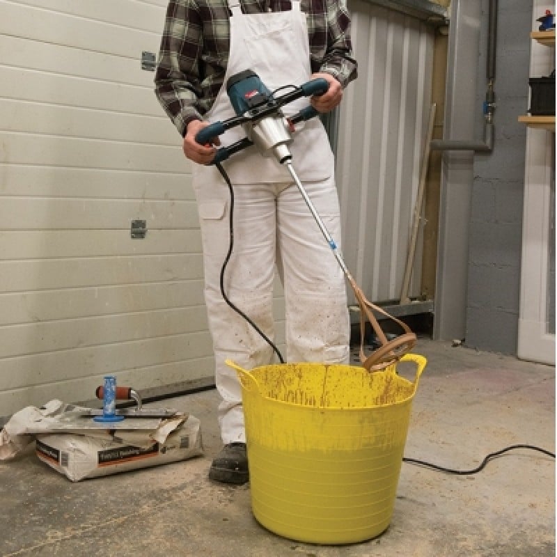 Silverline Mixing Mixer Paddle M14 Thread 155mm 675199 Sealants and