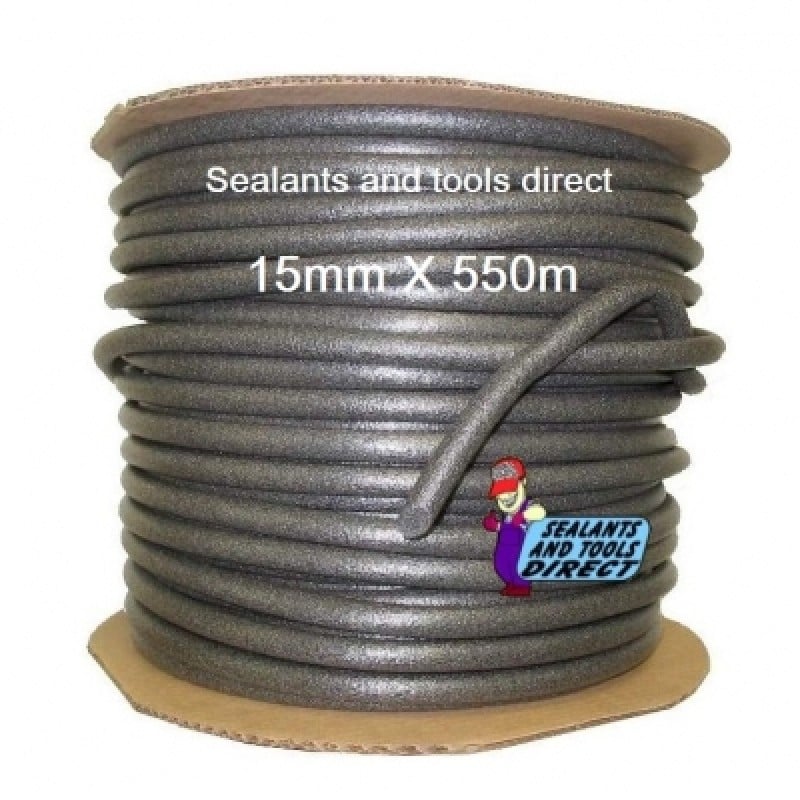 Everbuild Sealant Polyethylene Foam Backer Rod 15mm 550m BACK15 Roll