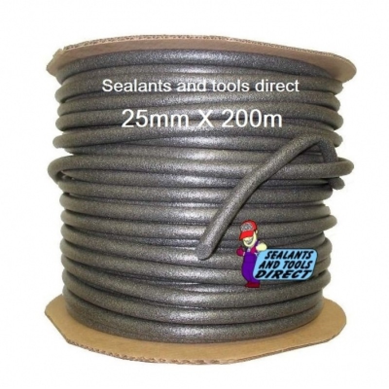 Everbuild Sealant Polyethylene Foam Backer Rod 25mm 200m BACK25 Roll