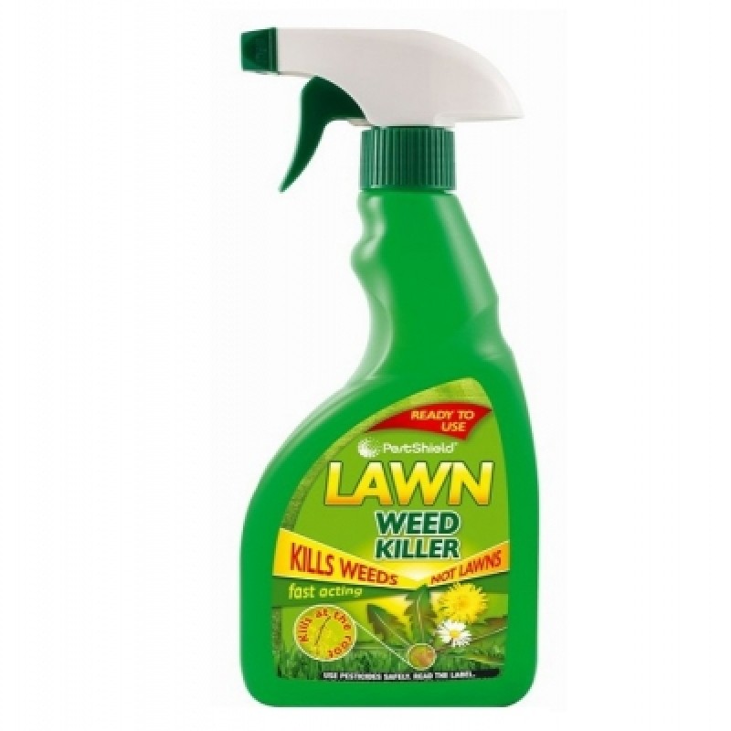 PestShield Lawn Weed Killer Weedkiller Spray 500ml PS0043 Sealants