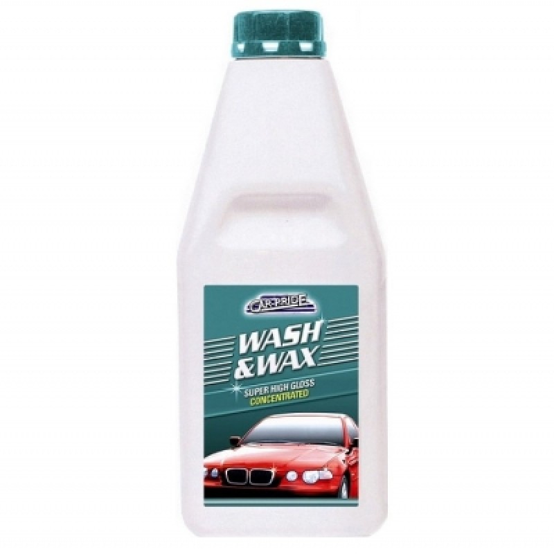 CarPride Wash & Wax Carnauba Car Shampoo 1 Litre 10051 Sealants and