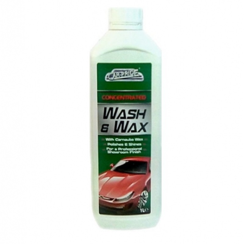 Car Pride Wash  Wax Carnauba Car Shampoo 1 Litre 10051  Sealants and  