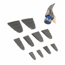 Silverline Tools Hammer Head Fixing Flat Wedge Set 273200