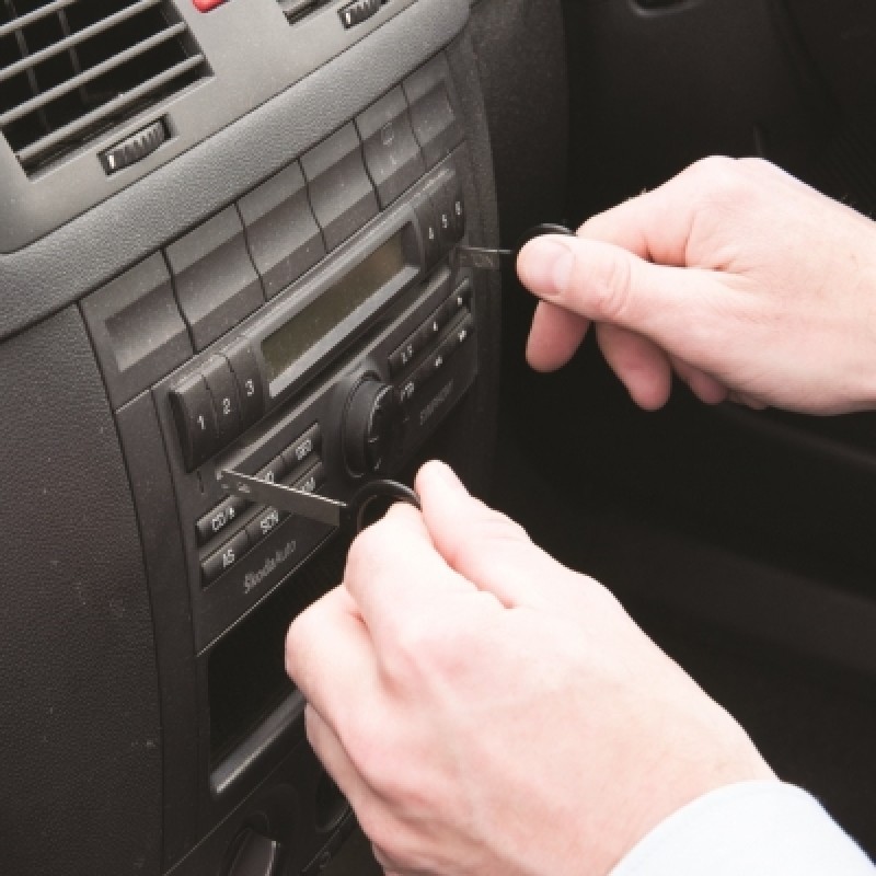 Silverline Radio Removal Key Tool 20pc Kit 333101 Sealants and Tools