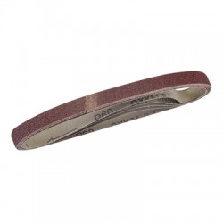 Silverline Sanding Belts 10mm x 330mm 60g 5pk 364425