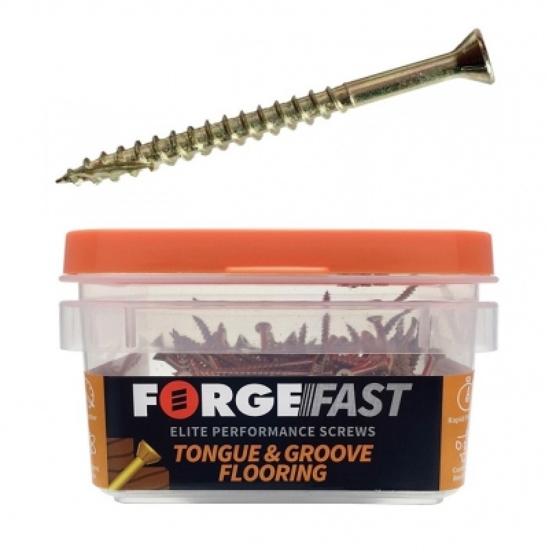 Elite Torx Flooring Tongue Groove Screw 3.5 45mm FFTF3545YT Sealants and Tools Direct
