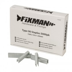 Fixman Type 90 Stapler 10mm Staples 5000pk 715197