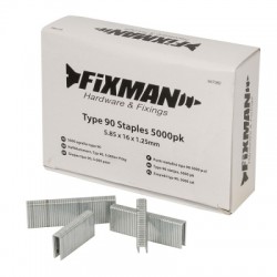 Fixman Type 90 Stapler 16mm Staples 5000pk 947082 